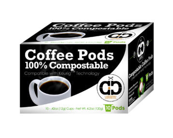 COFFEE PODS FOR KEURIG ARE 100% COMPOSTABLE