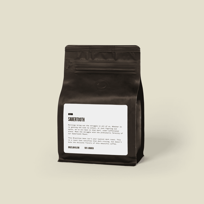 Sabertooth - Dark Roast Coffee Beans